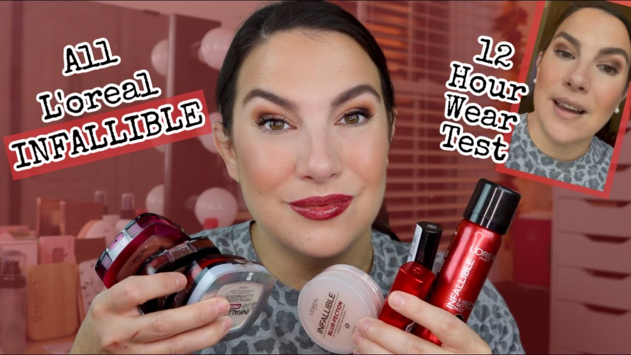 L'OREAL INFALLIBLE... Testing the entire complexion routine