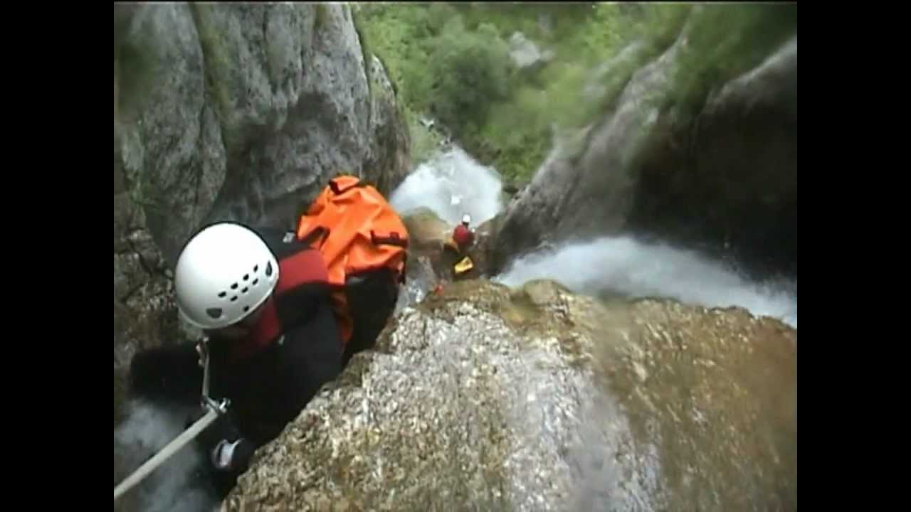 Canyoning Globoski Potok (Slowenien, Julische Alpen) 2004