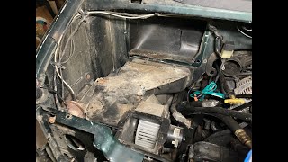 1997 Dodge B2500 Van Heater Core Replacement