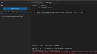 accumulate function working