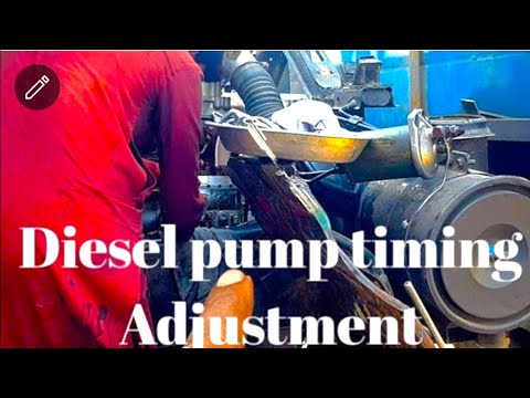 how to diesel pump zexel timing setting and fitting? - YouTube
