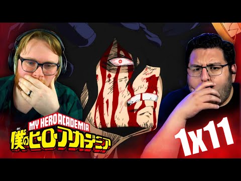 ERASER HEAD VS NOMU!? My Hero Academia S1 Episode 11 | REACTION