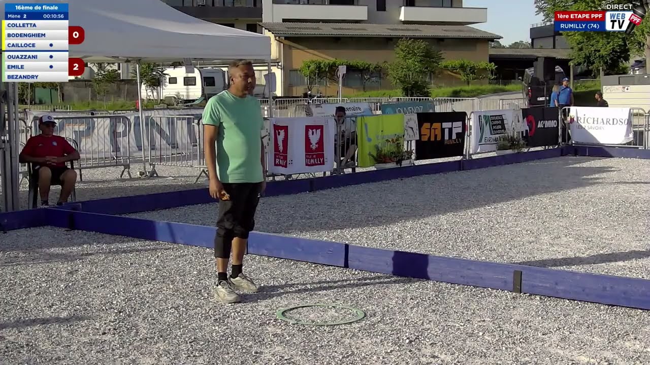 Miniature : PPF TOUR 2026 - Étape 1 - RUMILLY - 16ème de finale - BODENGHEIM vs OUAZZANI.
