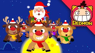 One hundred reindeer song | carol | Nursery rhymes | christmas | Kids songs | REDMON by Redmon Kids! Songs & Stories 81,790 views 4 months ago 2 minutes, 40 seconds