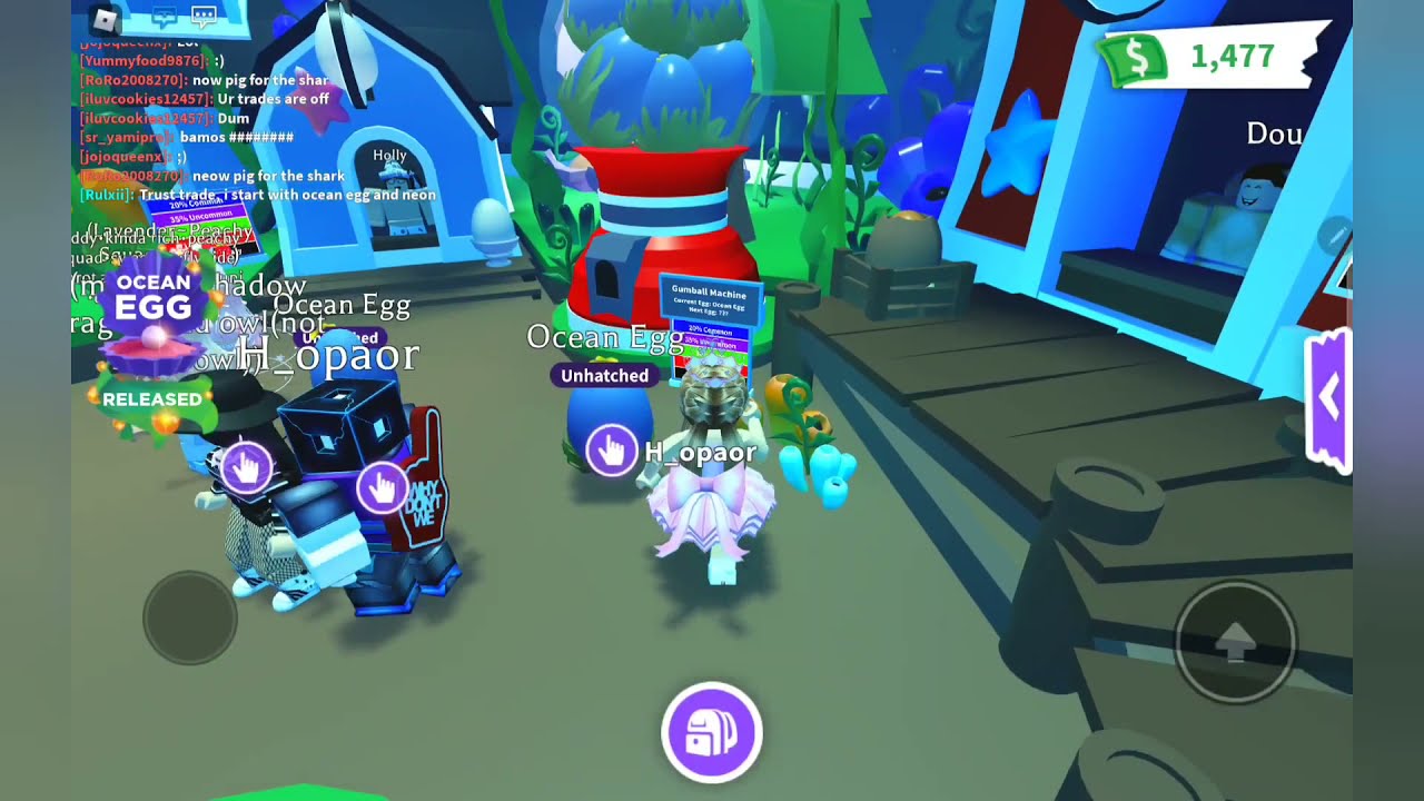 Adopt Me! I Hatched All The New Ocean Pets!