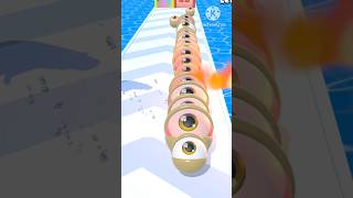 Eyeball Stack Run Mobile Gameplay #shorts #viralshorts #gaming