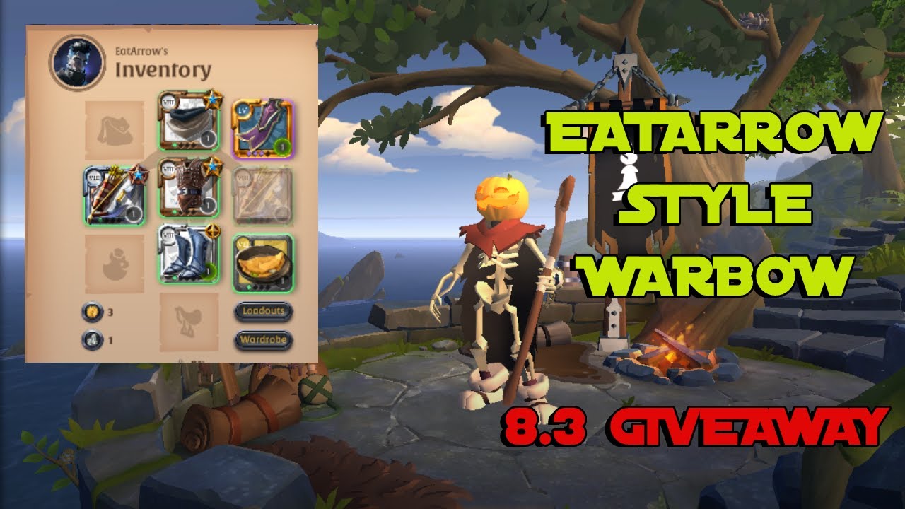 🤙Warbow Corrupted Albion Online🤙/8.3 Giveaway/