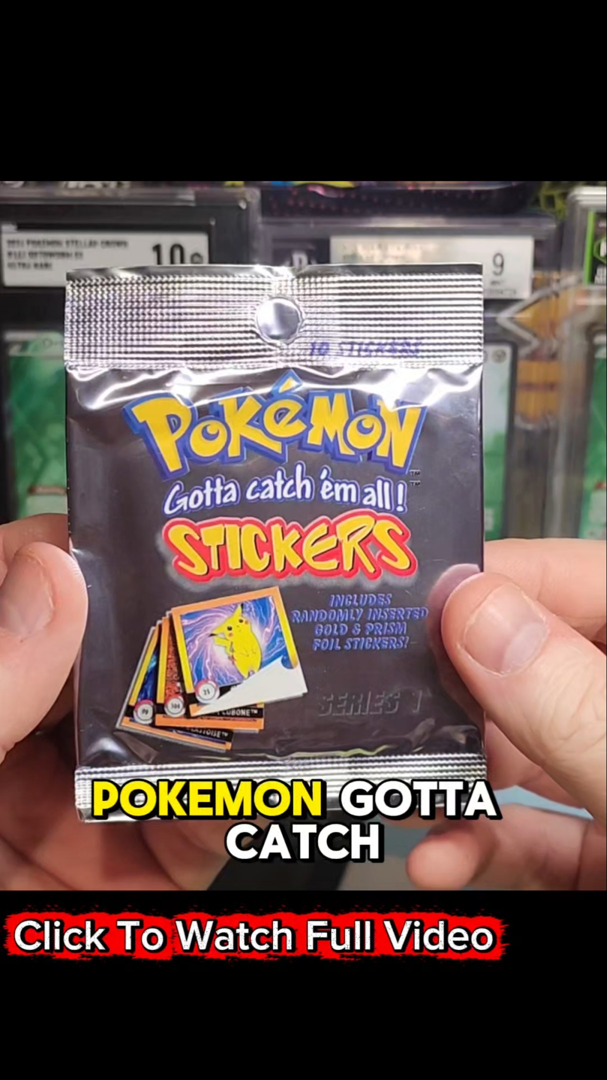 We Found the RAREST Pokémon Stickers from 1999 - YouTube