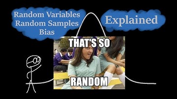 Stats 101 : Random Variables, Random Samples and Bias