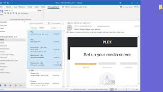 How to save Outlook emails as simple text files.