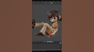 블렌더로 3d 로우폴리 캐릭터 만들기 #blender3d #blender #3dart #3d #블렌더 #블렌더3d #lowpoly