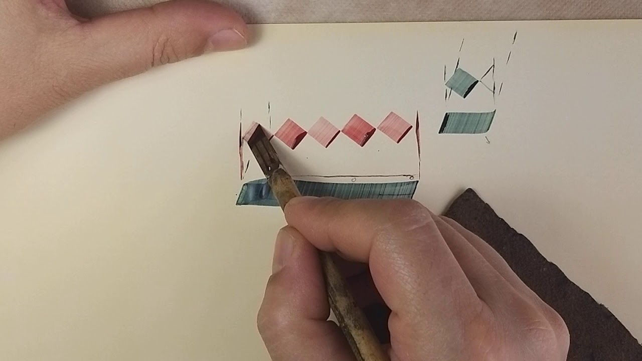 Hat Sanatı - Hattat Kadir Sakoğlu ile sülüs  müstakil CİM harfi meşki