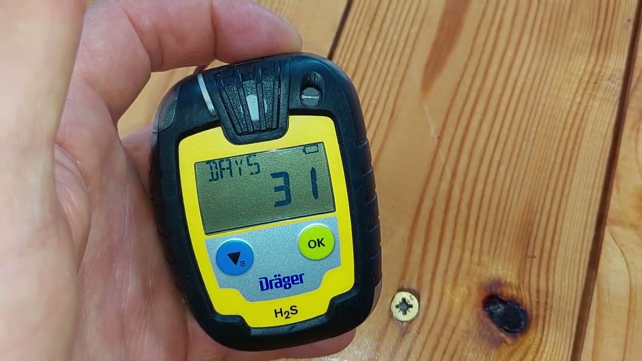 Drager Pac 6000 MOG Germany H2S датчик анализатор