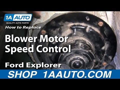 How to Replace Blower Motor Resistor 95-01 Ford Explorer