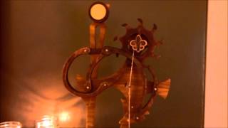 Dumaflache. A wood kinetic sculpture.