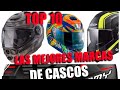 ✅CUALES son Los 10 CASCOS para MOTO que NO CONOCÍAS (MARCAS)