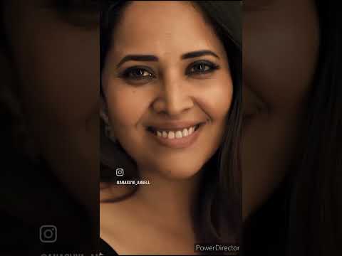 anasuya hot saree editing