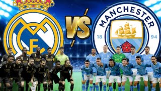 Real Madrid 🆚  Manchester city 💪(2024)🔥!?