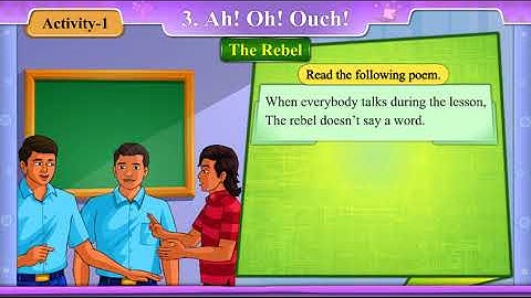 STD 8 ENGLISH SEM 2  UNIT 3 Ah ! Oh ! Ouch Activity 1 || આહ! ઓહ! આઉચ પ્રવૃત્તિ 1 ||