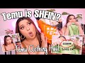 Temu is SHEIN? TEMU CLOTHING HAUL | I discover something big!