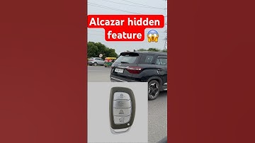 Alcazar hidden feature🔥| hyundai Alcazar | alcazar | Alcazar hyundai | alcazar facelift 2024 | car