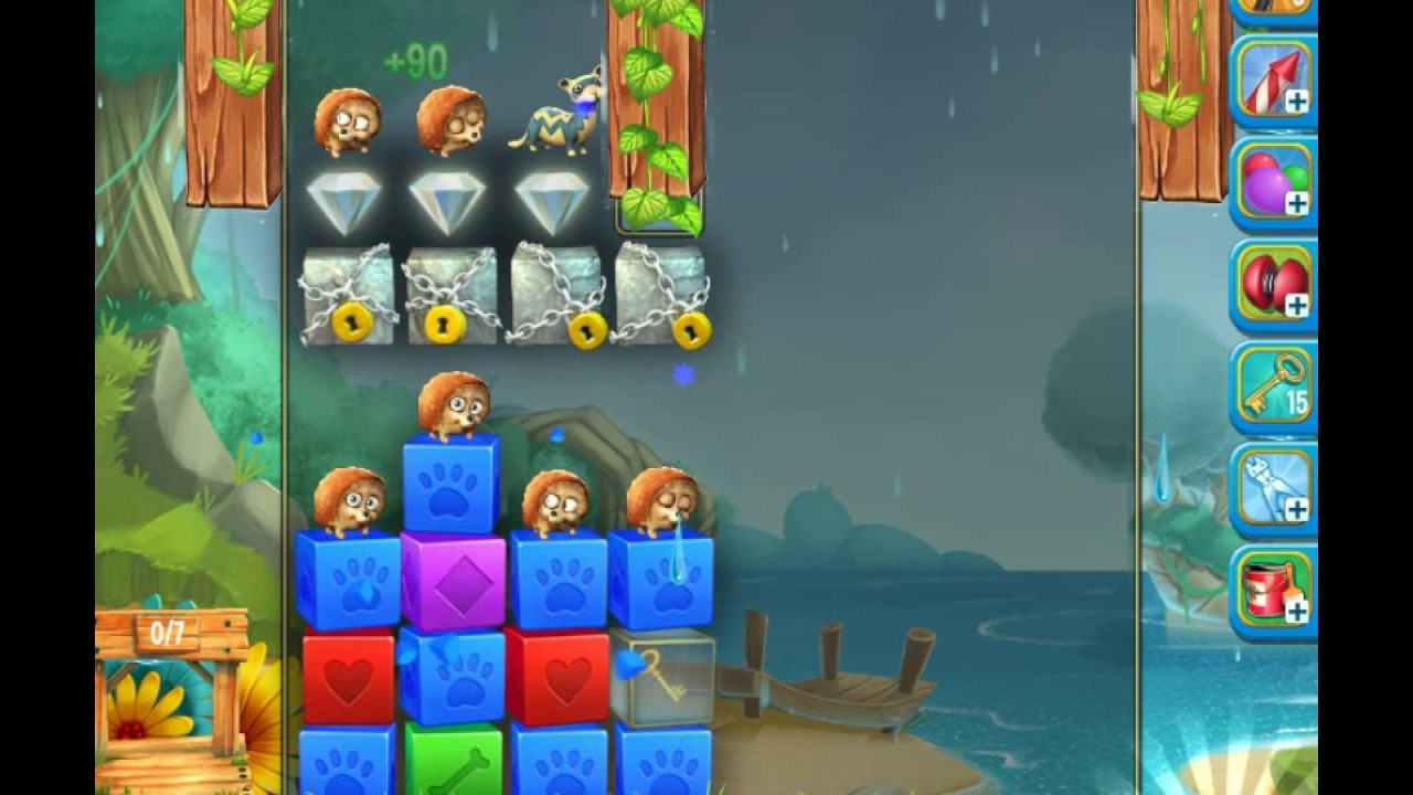 Pet Rescue Saga, Pet Island, 15th May 2017, level 2 😈 ►TOBIAS DEAMON◄