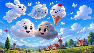 The Little Cloud Looking for a Friend / English language bedtime story 