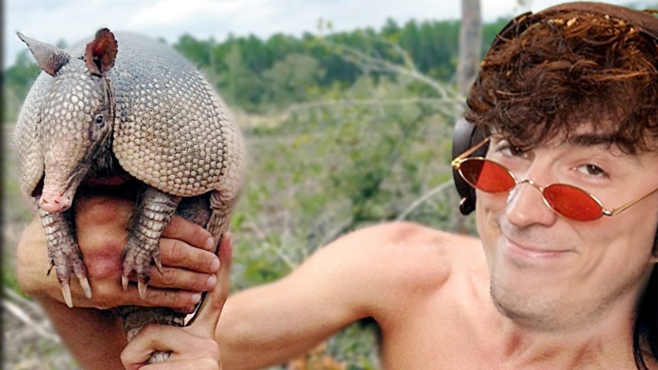 Das Gürteltier entkommt mir nicht (Rammus zurück ins Gehege bringen)