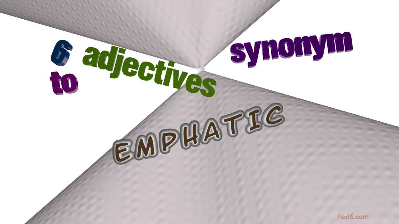 emphatic-8-adjectives-which-are-synonym-to-emphatic-sentence-examples-youtube