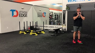 Matthew Ibrahim | DB Goblet Slider Walking Lateral Lunge