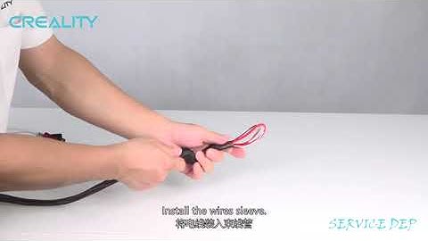 Service tutorial Ender 5 Pro the axial fan replacement