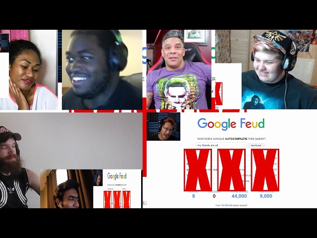 CAN'T STOP LAUGHING!!  Google Feud [REACTION MASH-UP]#647 