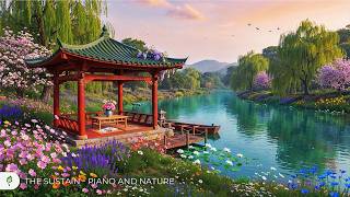 Calma i tuoi pensieri 🌿 Giardino fiorito primaverile e pianoforte • Sciogli lo stress • Pace int... screenshot 5