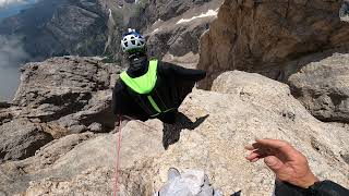 Marmolada South Face  Highest Summit of Dolomites  Wingsuit Flight