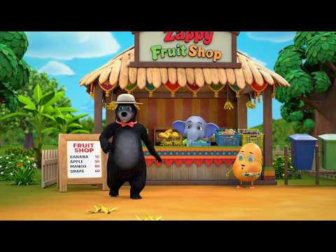 Lalaji Ne Kela Khaya | लालाजी | Best Nursery Rhymes - Zappy Toons