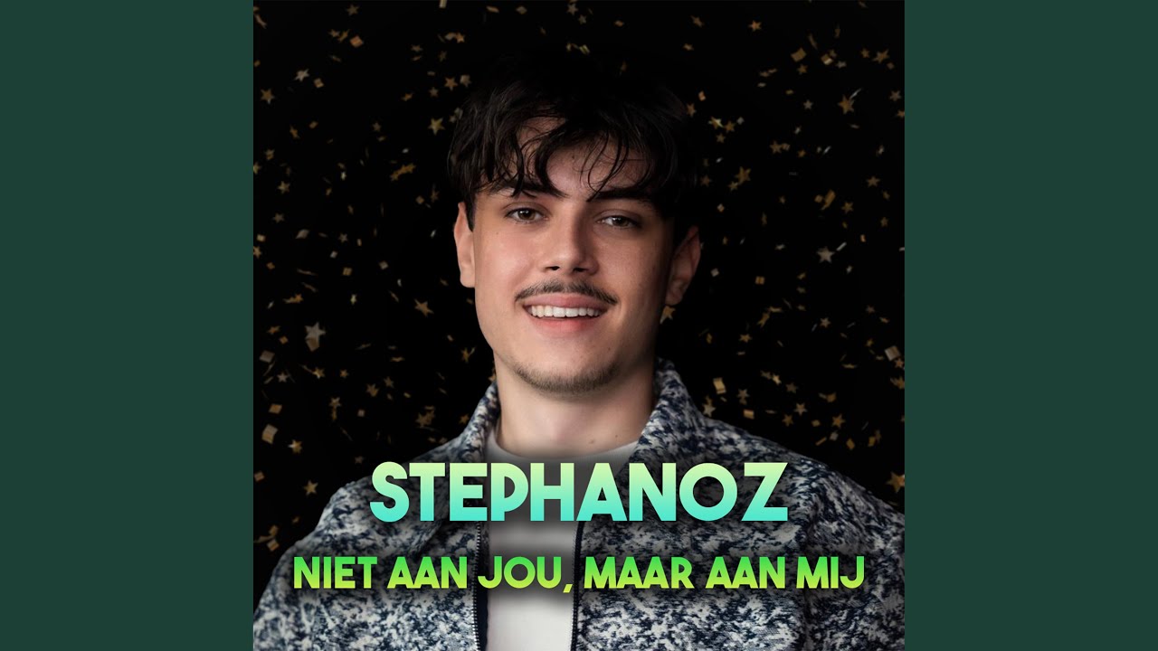 STEPHANOZ LAAT CONFETTISCHIETEN MET“NIET AAN JOU, MAAR AAN MIJ”