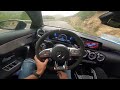 Mercedes A45s AMG AKRAPOVIC Downpipe POV Drive