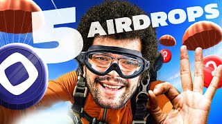 5 Airdrops That Will Turn Your $_ Into Huge Profits!