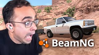 Squeex TERRIFIES viewers with his driving in BeamNG...