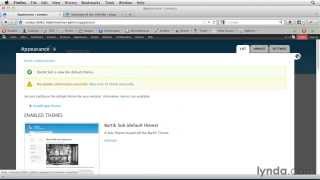 01 Exploring the Bartik themes folder, file structure, and  info file