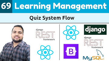 Django ReactJs LMS #69 | Quiz System flow | Teacher Course Quiz System for Student