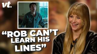 Jennifer Lawrence Playfully Roasts Robert Pattinsons Acting Skills