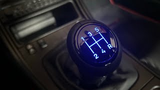 ICT Shift Knob Installed In A Porsche 944