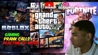 Playing W/Viewers, Roblox, GTA, Monkey app, Prank Calls, Reacting to Music/Vids [TTS On]