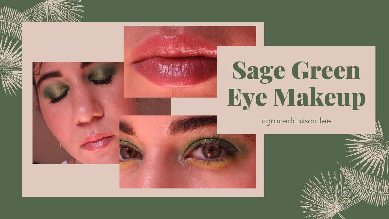 Sage Green Eyeshadow and Pink Lips Milk Makeup, Glossier, Devinah