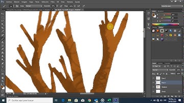 Photoshop - How I can to paint a tree With the mouse PC