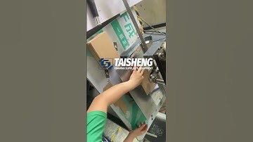 TS-J47-K097 automatic picture frame MDF back board hook install machine, #framemaking make 55pcs/min