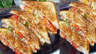 घर में सबको बहुत ज्यादा पसंद आया | Sandwich Snacks Recipe | Breakfast Recipe