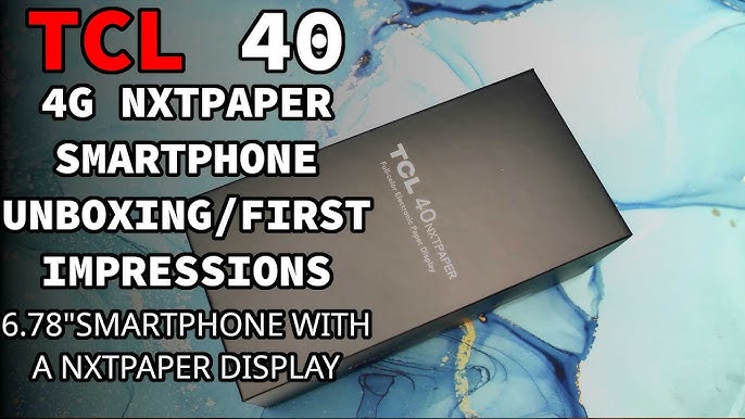 TCL 40 NXTPAPER - Unboxing & Review - For Matte Display Lovers! 