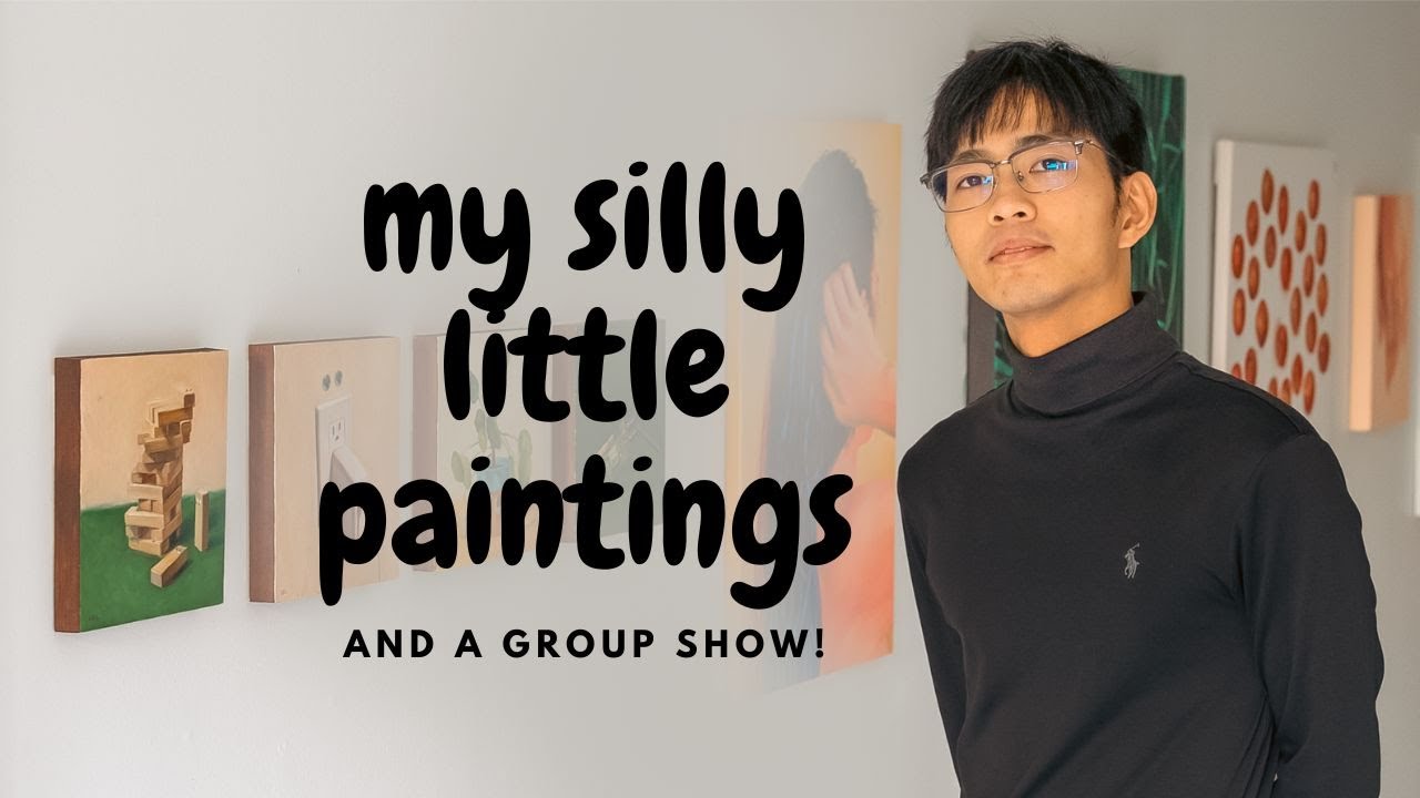 silly little paintings 👀 group show in downtown Toronto, new art ...